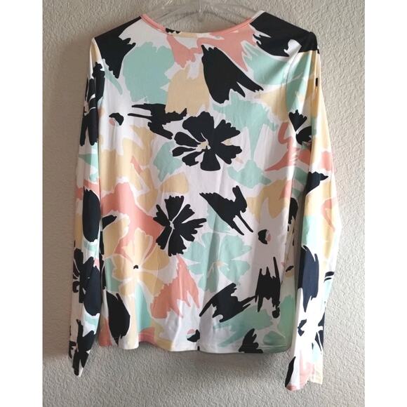 Hang Ten NEW Sun Protection Womens L UPF 50+ Long Sleeve Shirt Quick Dry Pocket - Picture 4 of 16